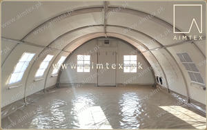 Tente de guerrier Tente de guerrier Tente de baril de guerrier Structure robuste et modulaire Système de cadre d'installation facile Différentes couleurs et impressions - Product Image 2