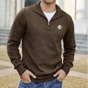 Nouveau stock Pull à fermeture éclair à quantité minimale de commande bas Pull à fermeture éclair à Offre Spéciale quart en matériau durable - Product Image 4