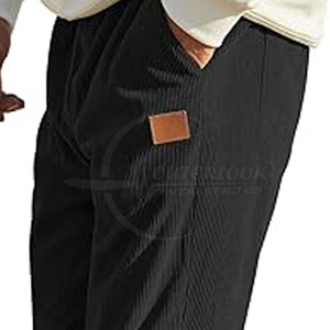 กางเกงผ้าลูกฟูกสำหรับผู้ชายสไตล์ใหม่กางเกงผ้าลูกฟูกระบายอากาศแนวสตรีท - Product Image 6