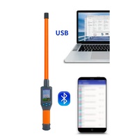 Lector de Etiquetas Auriculares para Animales Fdx-b de 134.2khz, Escáner de Microchip para Mascotas con Palo Largo HDX, Lector de Etiquetas de Identificación Animal para Ganado