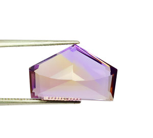 Ametrino Natural de Color Bio, piedra facetada, forma elegante, piedra cortada de ametrino, piedra preciosa de Color Bio Natural bien pulida para joyería - Product Image 6