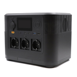 1200W Outdoor Silent Backup Power Supply Lithium Ion Portable Rechargeable <b>Solar</b> Power <b>Generator</b> Emergency Power Station Camping - Product Image 3
