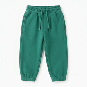 Pantalones Deportivos para Niños, Tejidos en 100% Algodón, Transpirables, Ligeros, Cintura Elástica, Ropa Casual para Actividades Diarias y Juegos al Aire Libre - Product Image 1