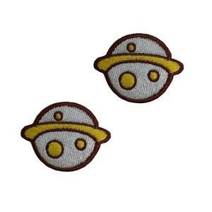 Patchs brodés à la machine 3D de haute qualité Plastique PVC personnalisé Usine Meilleur prix Patchs de broderie en fer Vêtements adhésifs - Product Image 2