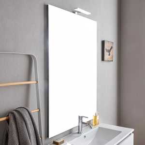 80cm <b>White</b> Suspended Bathroom Cabinet with <b>2</b> Drawers & 80x110cm Bali Mirror Bathroom <b>Sets</b> - Product Image 4