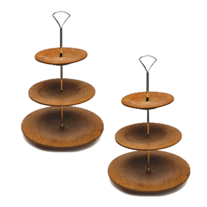 <b>Set</b> of 2 Good Selling Metal Handmade <b>Cake</b> <b>Stand</b> For Birthday Decoration Most Precious And Luxurious For Buyers - Product Image 5