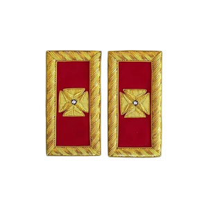 Bas prix bonne qualité nouveau style maçonnique manches OEM desservi dernier style manches croix lingot broderie - Product Image 5