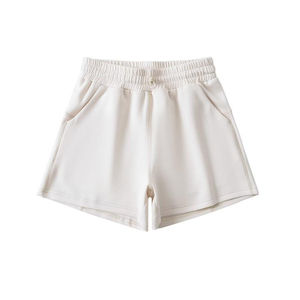 Shorts pour femmes en coton 100% écologiques, respirants, taille mi-haute, texture douce et élégante pour un style décontracté et confortable au quotidien en été - Product Image 3