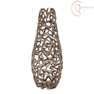 Florero Moderno de Metal para Mesa, Diseñado para Decoración Contemporánea, Ofrece una Belleza Duradera - Product Image 2