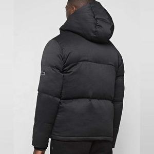 2023 Padded Bubble High Quality Designer Polyester Black Coat Puff Winter Oem Logo Custom Men Oversize Puffer <b>Jacket</b> - Product Image 6