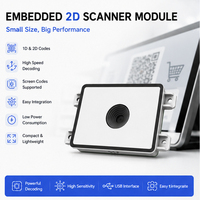 WCMI Mini Escáner QR, Lector de Código Integrado, Módulo USB TTL OEM/ODM CE FCC en Stock para Máquinas de Tickets y Kioscos