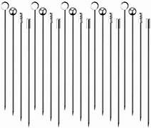 Pics d'olive en métal durables, brochettes en acier inoxydable réutilisables, ustensiles de bar polyvalents, outils de cuisine pour fêtes à domicile - Product Image 3