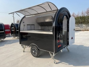 New Standard Airstream Mobile Food <b>Trucks</b> <b>Commercial</b> <b>Truck</b> <b>Trailer</b> Vegan Food Mobile Bar BBQ Catering 40T Payload for Sale - Product Image 6