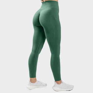 Nouvelle couleur en gros sur mesure sans couture Yoga GYM leggings pour femmes fournisseur solide femmes amplifier Leggings Scrunch fesses 2025 - Product Image 6