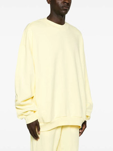 Pull-over polaire d'hiver de haute qualité OEM Sweat-shirt ras du cou brodé de logo personnalisé avec motif imprimé solide - Product Image 4