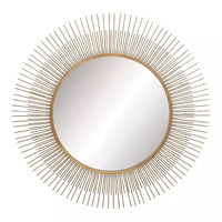 Amazing Look <strong>Best</strong> Quality Metal <strong>Wall</strong> Mirror for Home <strong>Bedroom</strong> and Living Room <strong>Wall</strong> <strong>Decoration</strong> at Wholesale Price From India