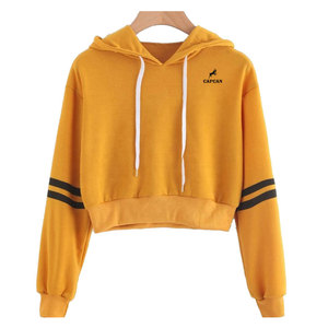 เสื้อฮู้ดถักผ้าฝ้าย 100% แขนยาว สีสันตามสั่ง พร้อมโลโก้ด้านหน้า รุ่นขายดีสำหรับผู้หญิงจาก Capcon Sport - Product Image 1