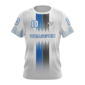 Uniforme de football personnalisable 100% coton Séchage rapide Unisexe Adulte Manches courtes Service OEM Toutes saisons - Product Image 2