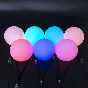 ลูกบอลโพอิแอลอีดีงานเต้นรำท้องสีสันสดใส - Product Image 5