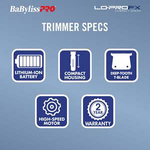 Tondeuse à cheveux sans fil compacte, lame en acier inoxydable, réglable et étanche (IPX7), alimentation électrique USB pour usage domestique - Product Image 2