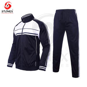 Chándal de lana activa para hombre de dos piezas, estilo de logotipo sostenible de la mejor calidad supersuave con cremallera, disponible en colores personalizados - Product Image 2