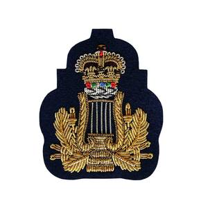 Badge en tissu brodé à coudre avec couleur personnalisée - Product Image 1