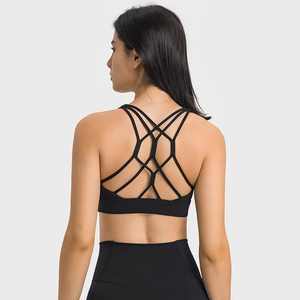 Sujetadores Deportivos con Tirantes Cruzados Acolchados, Tallas EU/US XS-XL, Nuevo Modelo 2025, Sujetador Deportivo con Push-Up y Protección contra Impactos para Mujer - Product Image 3