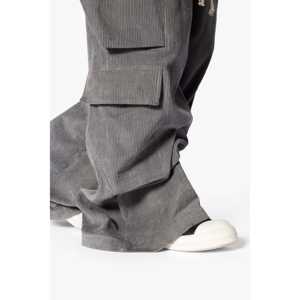 PANTALON CARGO DE PANA RAVE DOBLE - Product Image 4
