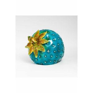 Oggetto decorativo fragola blu