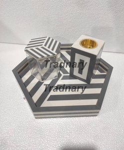 Ramadan Gift Set From Tradnary Pvt Ltd Incense Burner with Arabic <b>Bone</b> Inlay for Indoor Use Perfect Gift for <b>the</b> <b>Season</b> - Product Image 6