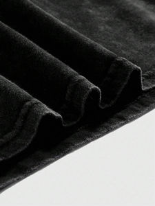 Camiseta Extra Grande Personalizada con Lavado Ácido, Unisex, Algodón Vintage Transpirable, Hombros Caídos, Estilo Urbano, Camisetas para Hombre con Lavado Ácido - Product Image 4