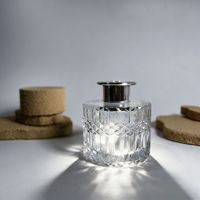 Diffuseur d'arômes décoratif personnalisé de 200 ml, flacon en verre vide de haute qualité avec boîte en papier