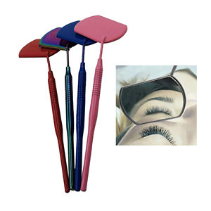 Miroir cosmétique éclairé rotatif à 360 degrés, grossissement 3x, outil de beauté de salon, poignée antidérapante, anti-buée, application d'extensions de cils - Product Image 4