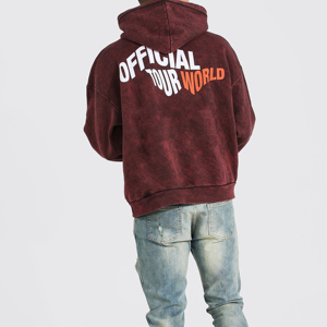 เสื้อฮู้ดซักกรดสำหรับผู้ชายเสื้อฮู้ดผ้าซักกรดสำหรับผู้ใหญ่ - Product Image 5