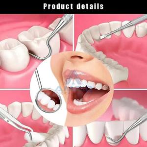 Ensemble de 3 outils de diagnostic Kit d'examen dentaire de base en dentisterie Ensemble de 3 instruments dentaires de base Équipements dentaires CE - Product Image 3