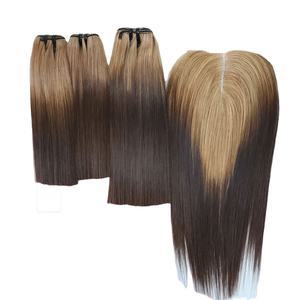 ปรับแต่งสไตล์ดิบปิดด้วยมัดผ้าผมจากที่มีคุณภาพที่ดีที่สุด Remy มนุษย์ผมจากเวียดนาม - Product Image 1