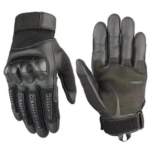 Professional <b>TPE</b> Heavy Duty Polyester Anti Vibration Gloves Grip Safety Certified Shock-Proof Impact Reduction Work Gloves - Product Image 1