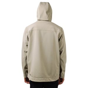 Sudadera con Capucha Estampada Cortavientos para Hombre, Manga Larga, Diseño de Cuello Alto con Cremallera y Bolsillos, Colores Personalizados, Venta al por Mayor OEM/ODM - Product Image 2