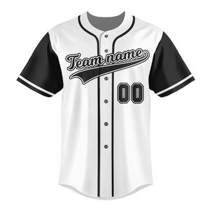 Camiseta de béisbol para hombre de 100% algodón con logotipo personalizado Impresión digital Ajuste holgado transpirable ecológico - Product Image 1