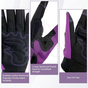 Gants de mécanicien en cuir de haute qualité, fabriqués au Pakistan, vente en gros de gants de mécanicien - Product Image 3