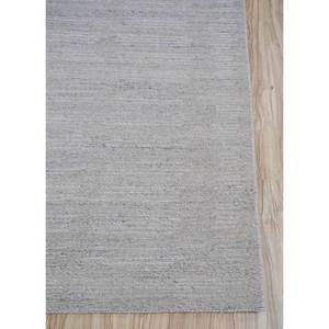 Alfombra de Lana Anudada a Mano Zuri Ivory, Rectangular 9x12, Color Sólido, para Decoración de Sala de Estar o Pasillo, MU-1110 - Product Image 4