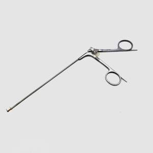 Forceps bipolaires manuels Aesculap Landolt, angle de 120 degrés, acier, par Surgiright Instrument - Product Image 1