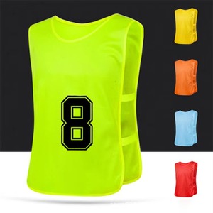 Wholesale Custom Training <b>Bibs</b> Football Training Vest Soccer Vests Personalized Team Practice Jersey - Product Image 1