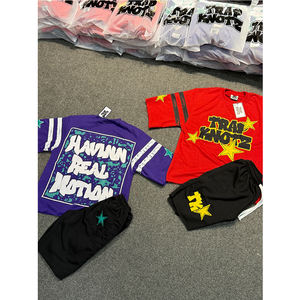 Ensemble de shorts d'été décontractés de haute qualité avec logo personnalisé pour hommes Quick Dry Twin Set Street Wear Respirant - Product Image 3