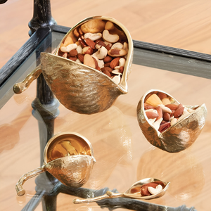 Elegant <b>Gold</b> Metal Serving <b>Tray</b> with Metal Handle Eco-Friendly & Durable Customizable for Home Decor & Special Occasions - Product Image 2