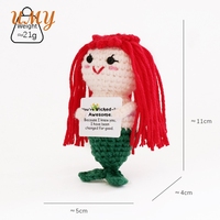 Porte-clés en crochet amigurumi en tissu de coton durable, écologique, doux, mignon et amusant, jouet en peluche Jésus, produits chrétiens pour le soulagement du stress