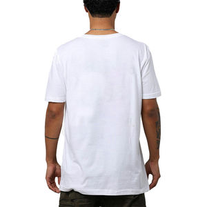 Camiseta de manga corta regular para hombre, tela de lona transpirable ecológica con estampado personalizado, ropa informal de verano con estilo - Product Image 3