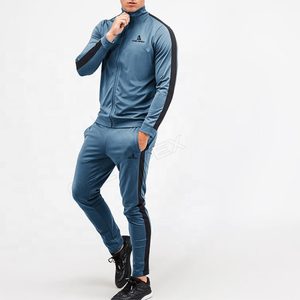 Chaqueta jersey con logotipo personalizado al por mayor, conjuntos para hombre, chándales en blanco para hombre, conjunto de chándal de poliéster y algodón, chándal para hombre - Product Image 3
