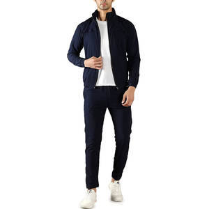 Meilleure vente Tenue de jogging Tech en molleton de haute qualité pour hommes Ensemble de survêtement personnalisé à rayures unies Polaire écologique de haute qualité - Product Image 1