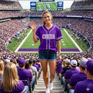 Maillot de cheerleading personnalisé brodé de strass, léger, sur mesure pour l'entraînement et la compétition des équipes - Product Image 4